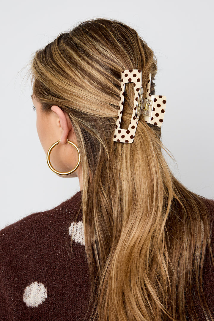 Hair Clips Polka Dots Daily Pvc Daily Accessories