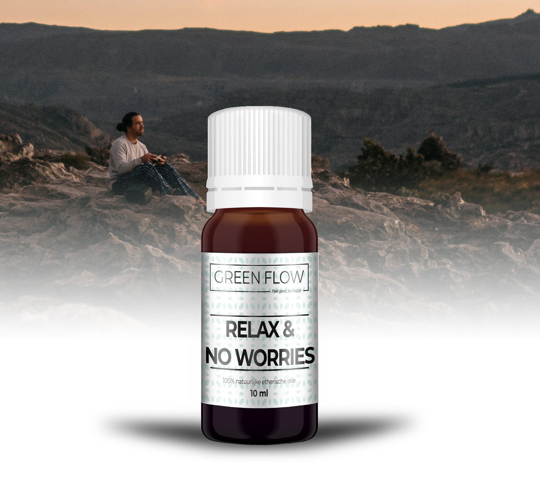 Relax &amp; No Worries - 10 Ml - 100% Natuurzuivere Etherische Olie