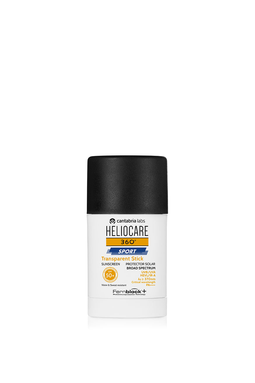 Heliocare 360° Sport Transparante Stick SPF50+ – 25 g