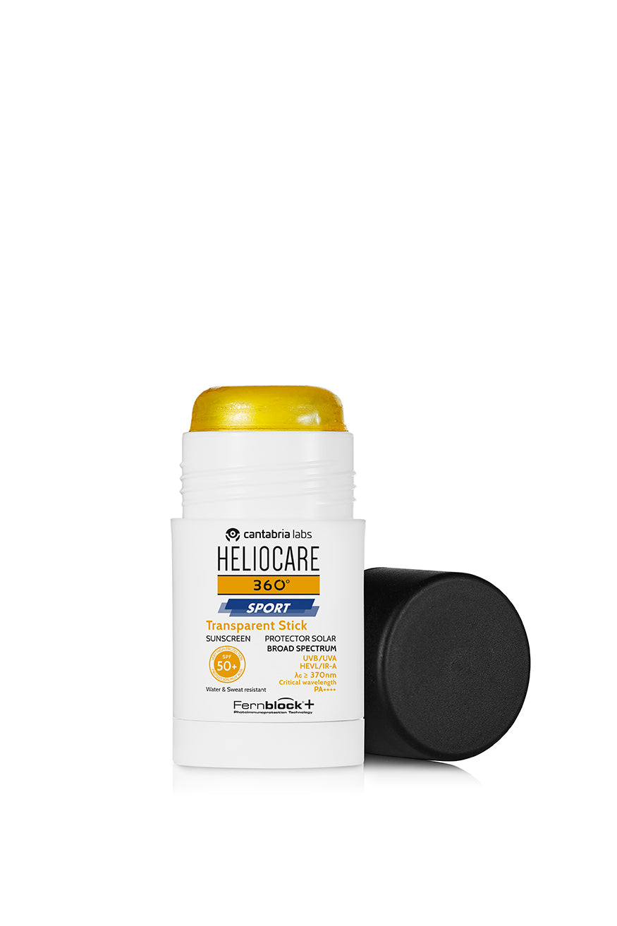 Heliocare 360° Sport Transparante Stick SPF50+ – 25 g
