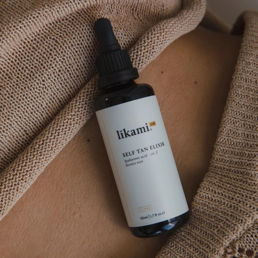 Likami Self Tan Elixir – Natuurlijk bruiningsserum voor een stralende gloed