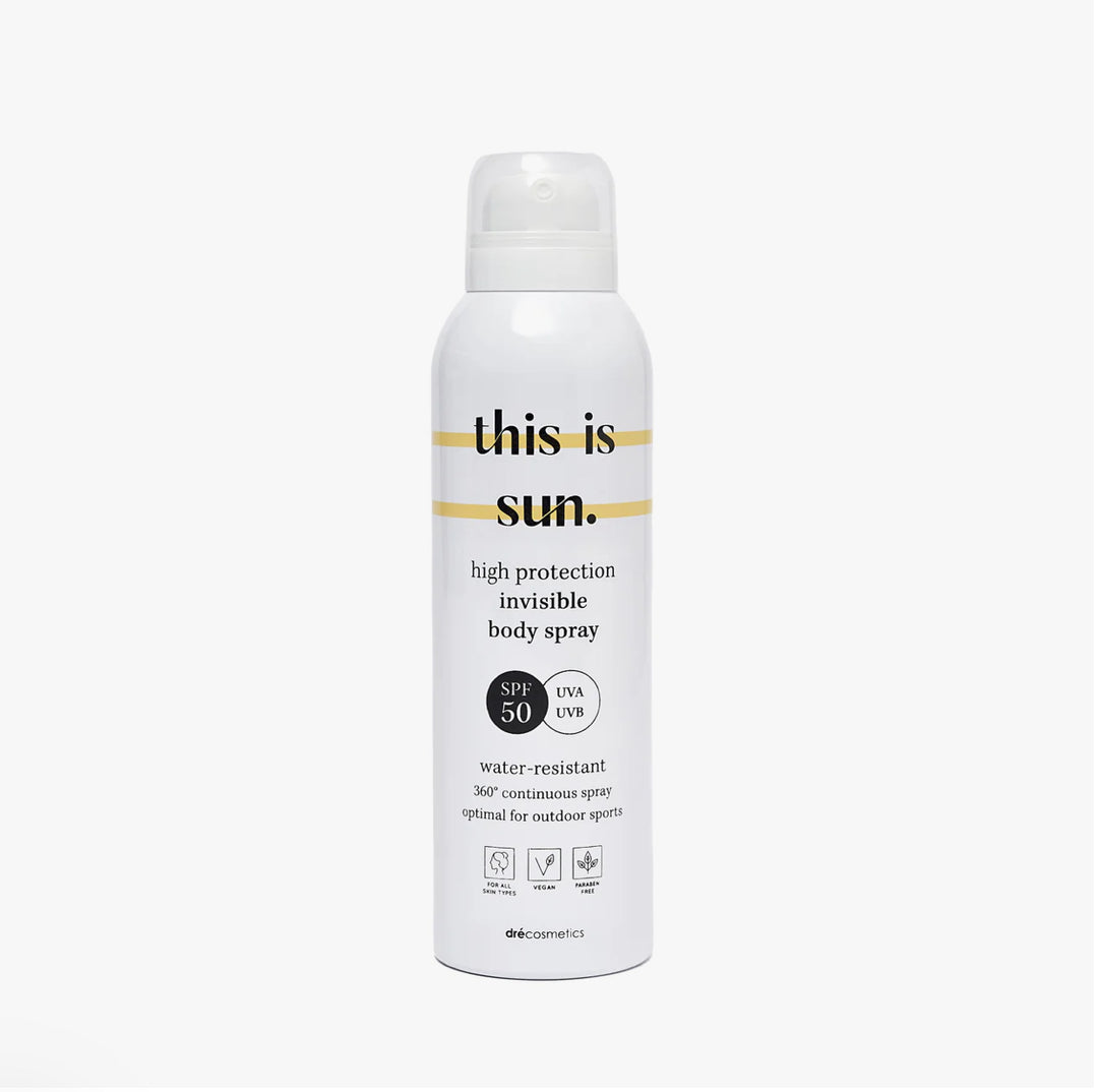 Invisible body spray SPF50