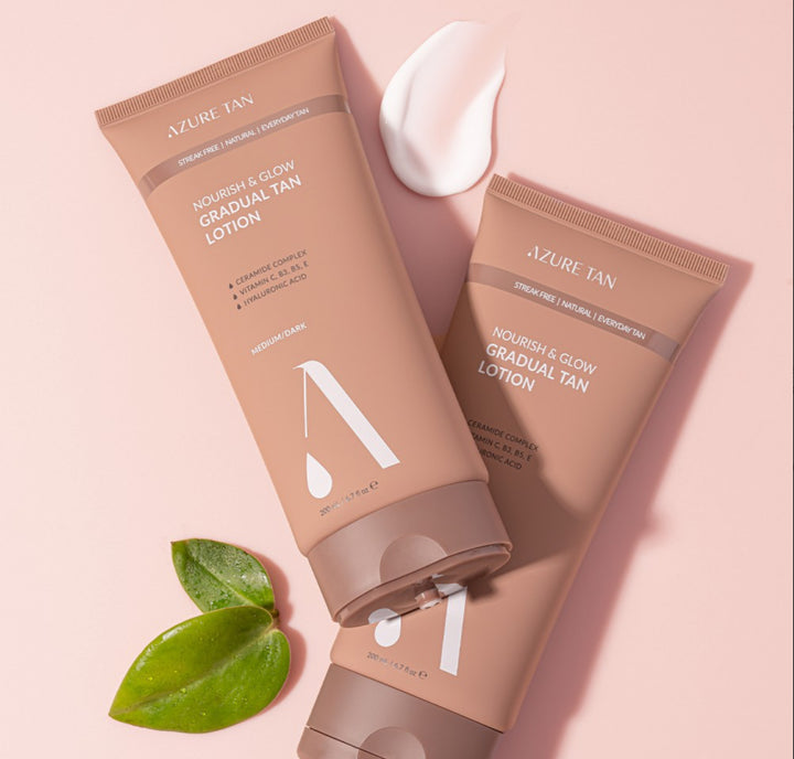 Nourish + Glow Gradual Tanning Lotion – Light to Medium / Medium to Dark (200ml)