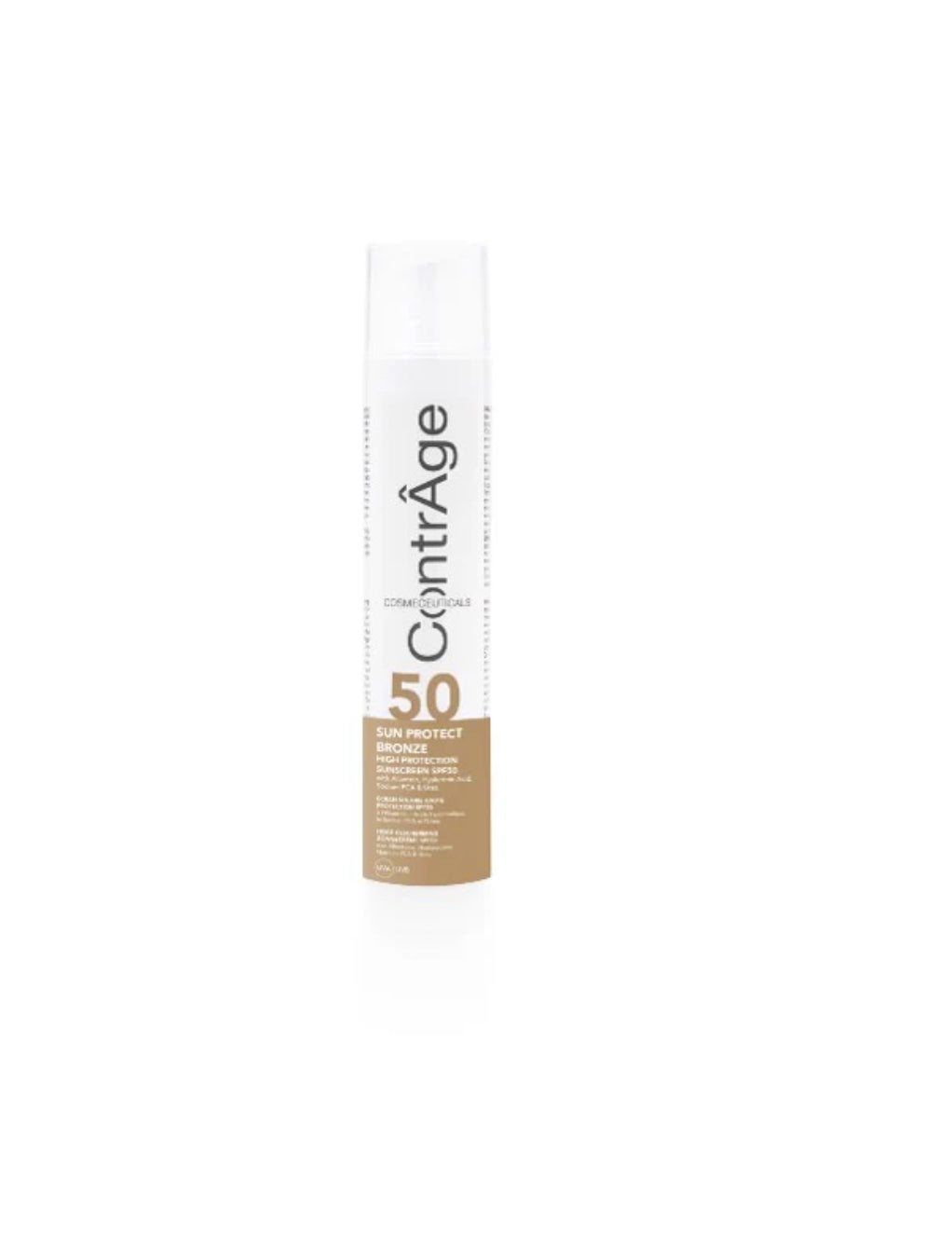 Contrâge Sun Protect SPF 50 Gold – Getinte Zonbescherming (50ml)