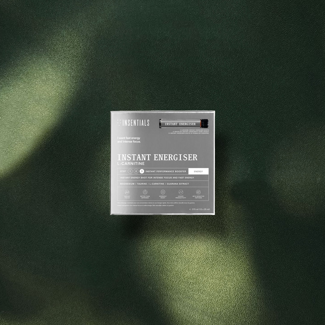 Insentials Instant Energiser – Energie &amp; Focus – Vloeibare Shots