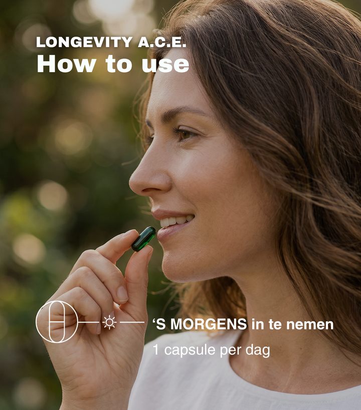 Insentials Longevity A.C.E. – Healthy Ageing &amp; Cellulaire Bescherming
