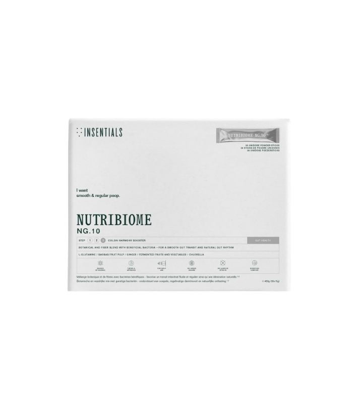 Insentials Nutribiome NG10 – Darmflora &amp; Spijsvertering – 30 sachets