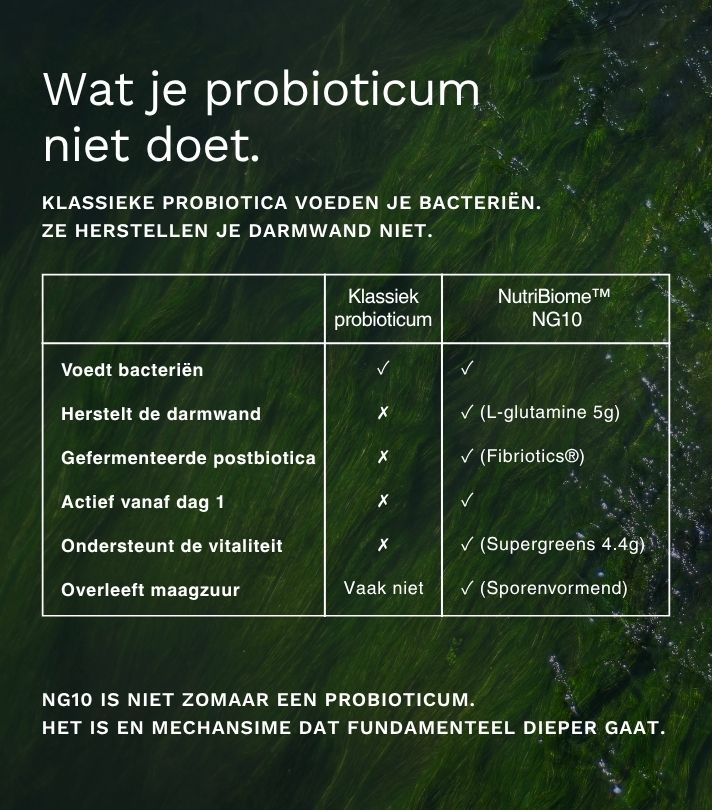 Insentials Nutribiome NG10 – Darmflora &amp; Spijsvertering – 30 sachets