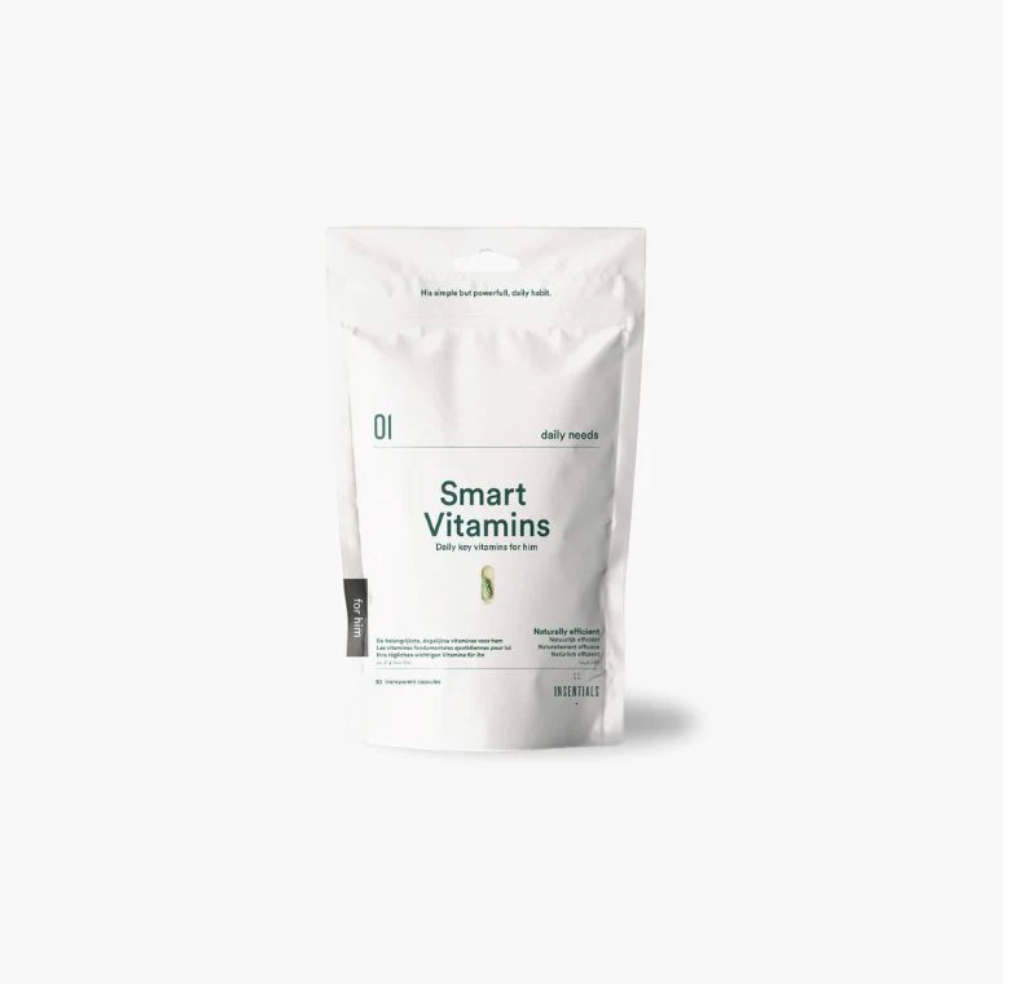 Insentials Smart Vitamins for Him – Dagelijkse Multivitamine voor Mannen