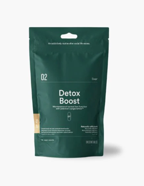 Insentials Detox Boost – 3-Fase Leverdetox & Ontgifting