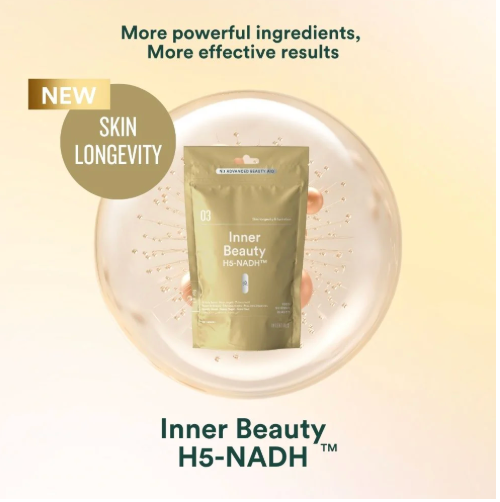 Insentials Inner Beauty H5-NADH – Skin Longevity & Hydratatie van Binnenuit