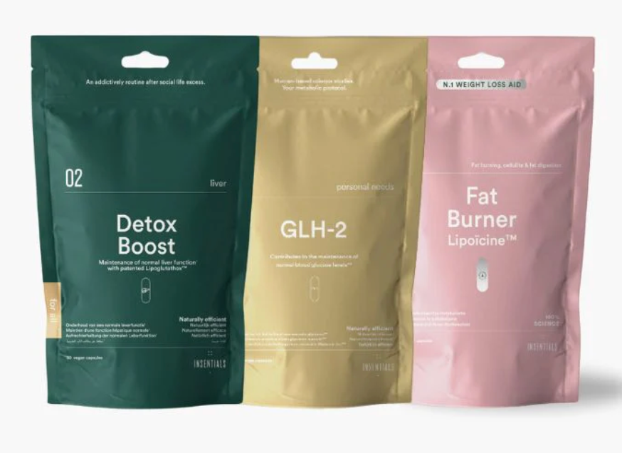 Insentials Metabolic GLH-2 REE Pack – Premium Metabolisme & Vetverbranding