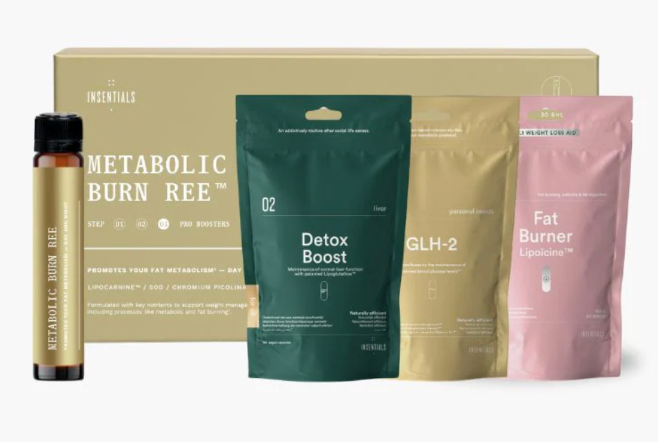 Insentials Metabolic GLH-2 REE Pack – Premium Metabolisme & Vetverbranding