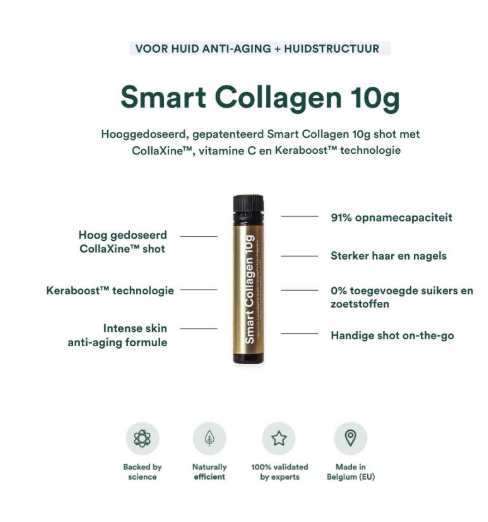Insentials Smart Collagen Shot 10g – Huid, Haar & Nagels Boost