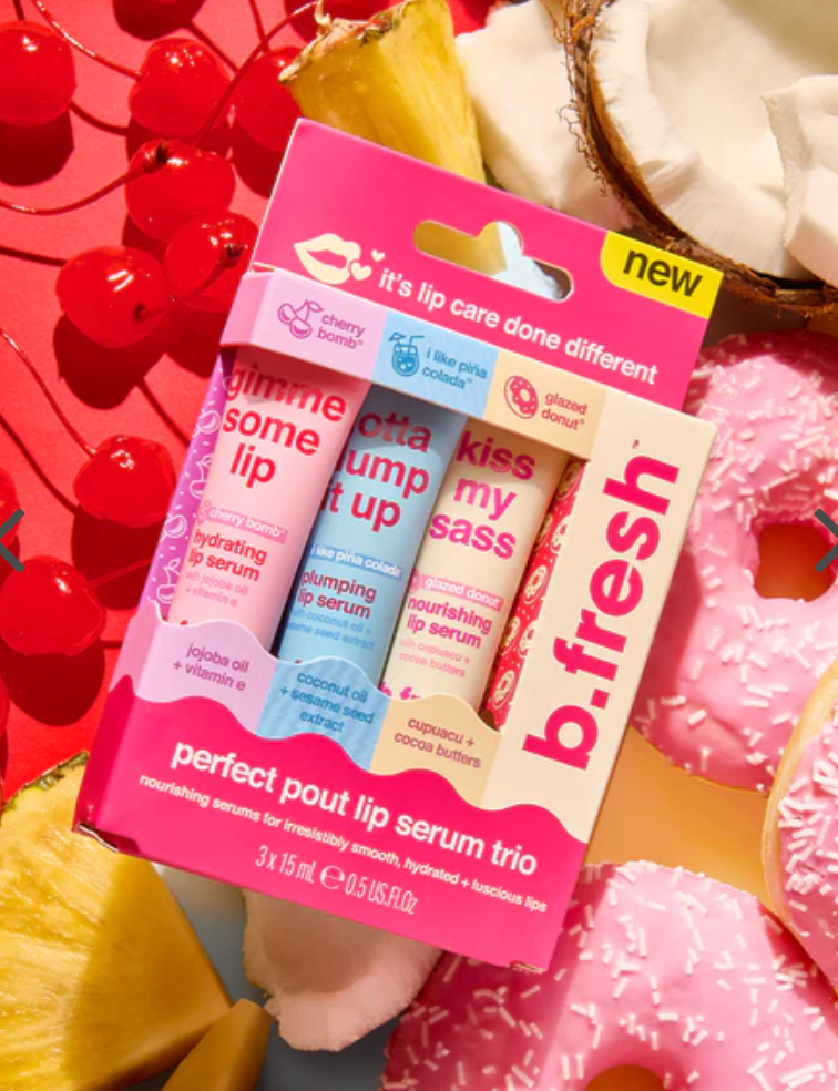 Perfect Pout Lip Serum Trio – Hydratatie, Volheid & Glans