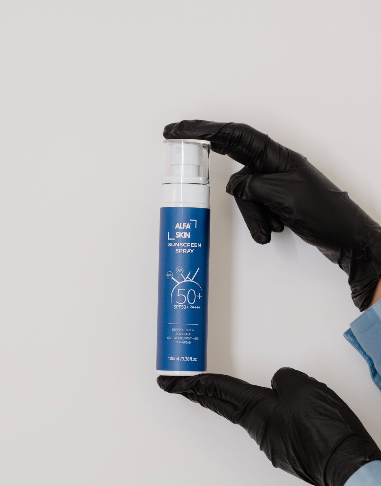 alfaskin invisible spray spf50