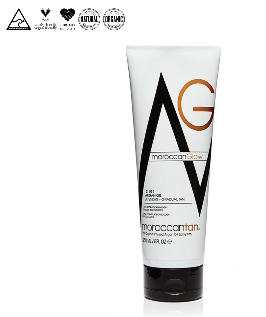 MoroccanTan Glow Extender – Tan Extending Moisturiser 250ml