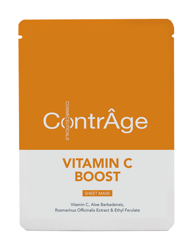 CONTRÂGE Vitamin C Boost Vliesmasker | Verhelderend Anti-Aging Masker 15ml