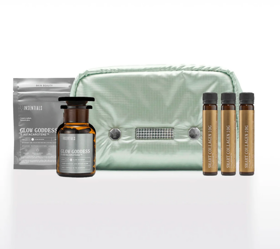 Insentials x Clio Goldbrenner Beauty Pouch – Beauty Gift Set