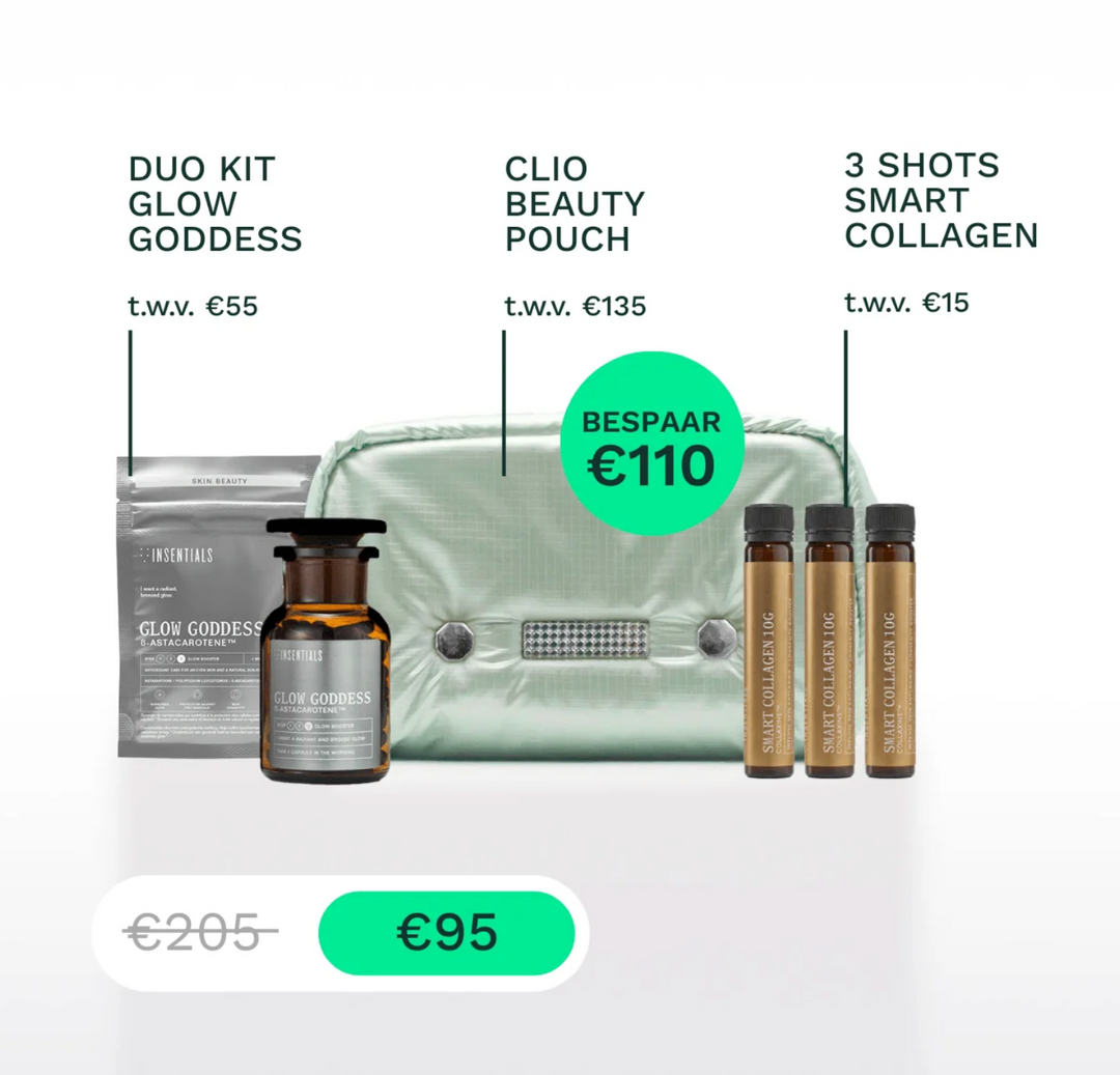Insentials x Clio Goldbrenner Beauty Pouch – Beauty Gift Set