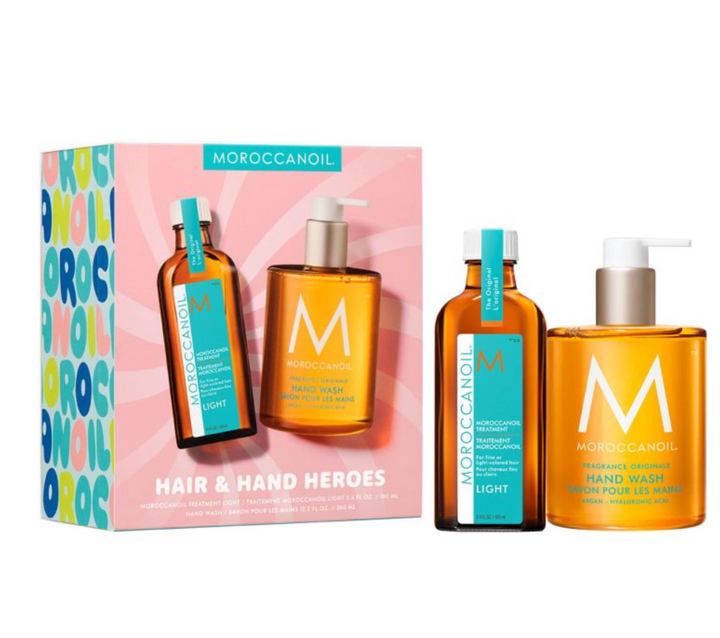 Moroccanoil Summer Essentials Kit Light – Treatment Light &amp; Hand Wash