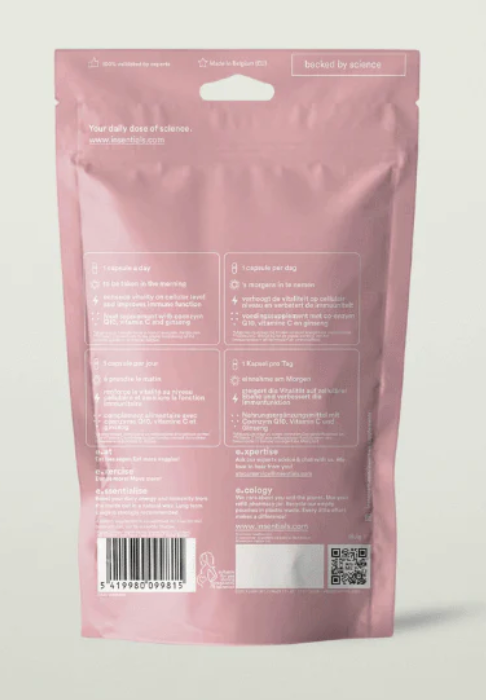 Insentials Energy Boost – Energie, Focus & Weerstand