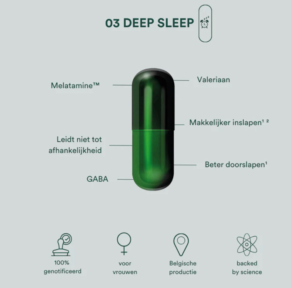 Insentials Deep Sleep – Natuurlijk Inslapen & Diepe Nachtrust