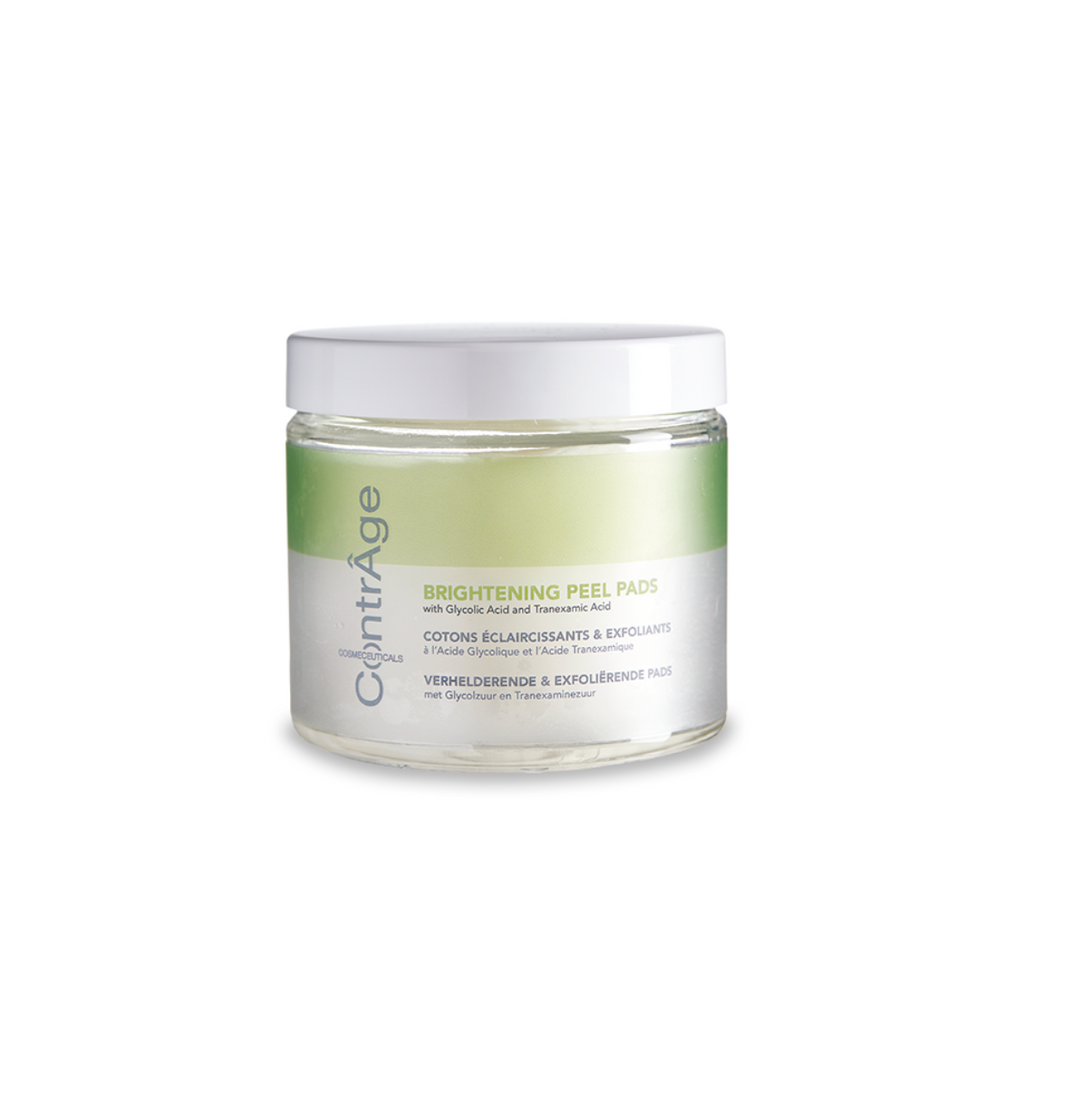 Contrage Brightening Peel Pads – Verhelderende Exfoliatie (60 pads)