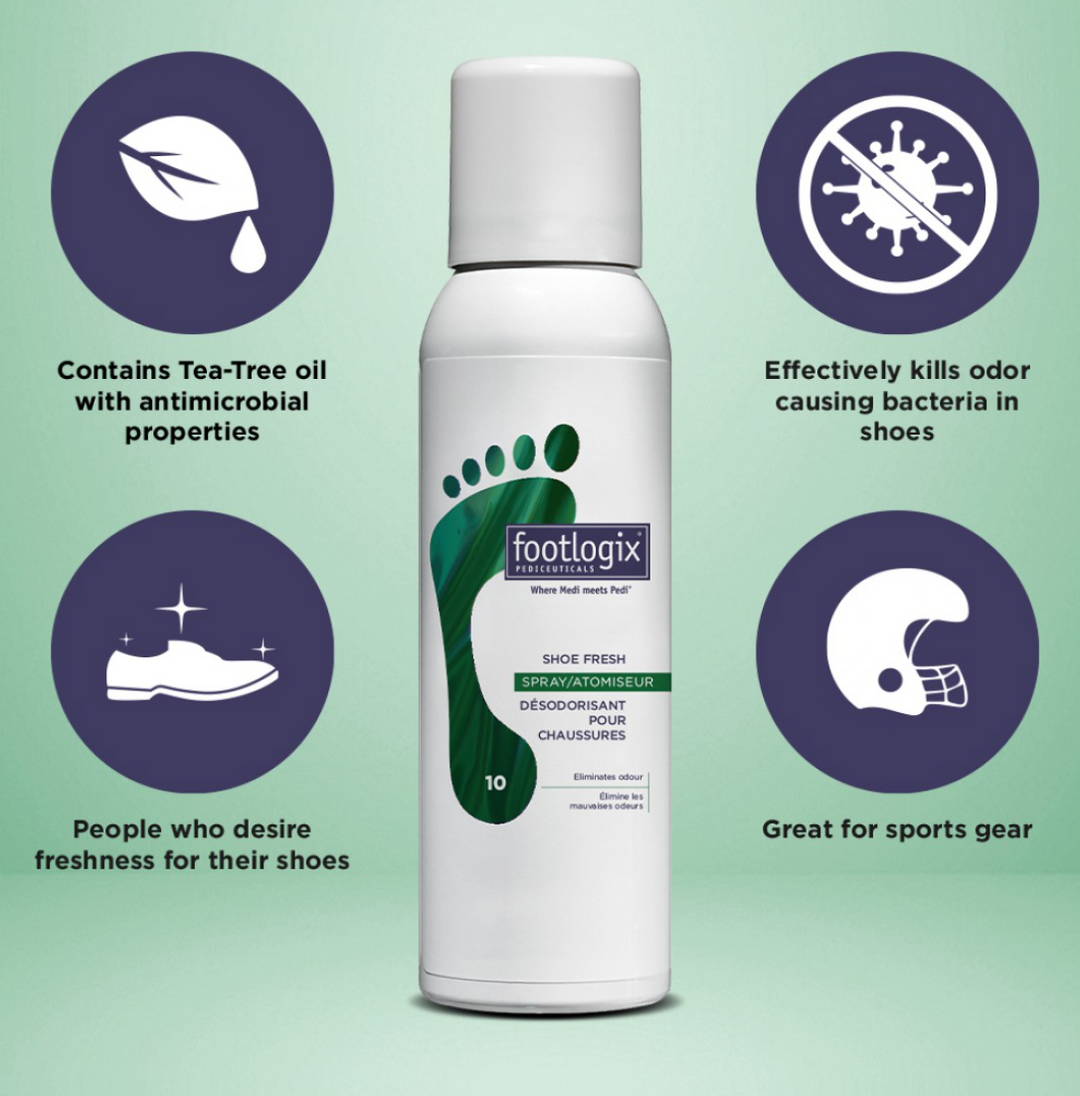 Footlogix Shoe Deodorant Spray – 125 ml