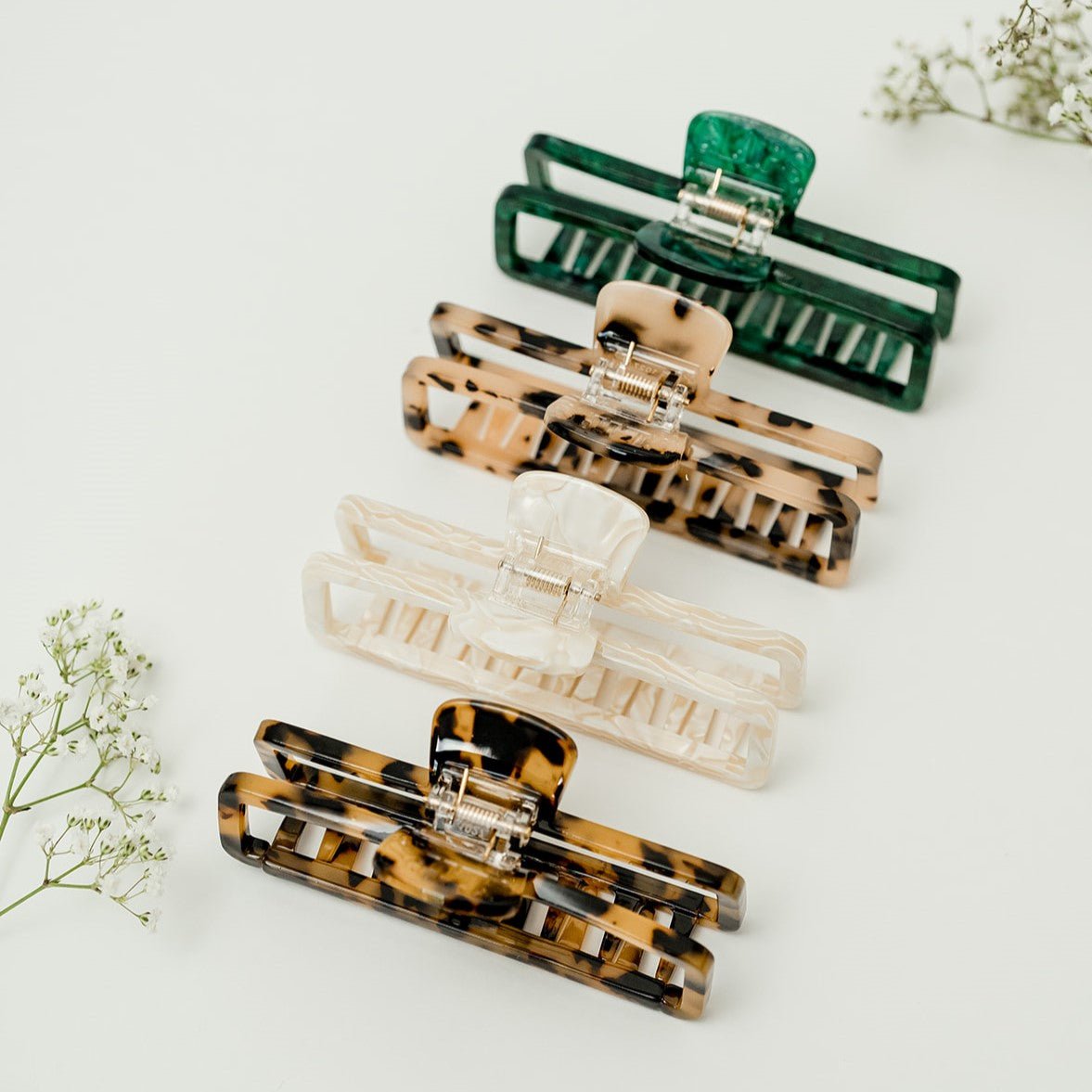 Amélie – Grote Marmeren clip - Blossoms Beauty