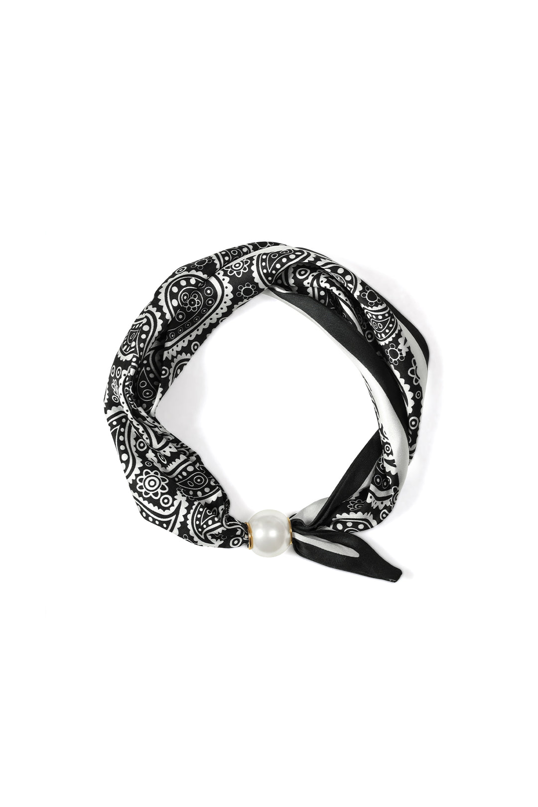Zomersjaals met paisley-patroon, casual, polyester, dagelijkse accessoires