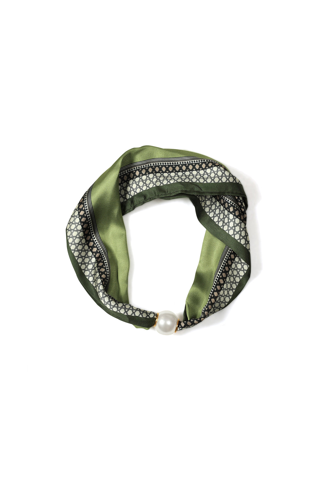 Zomersjaals met geometrische vormen, casual, polyester, dagelijkse accessoires
