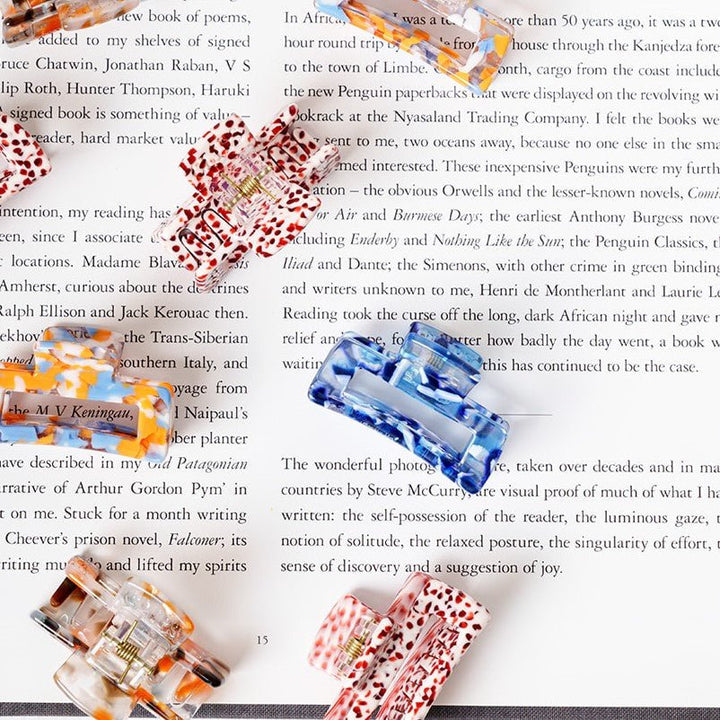 Bo Mini - Vierkante Clip - Blossoms Beauty