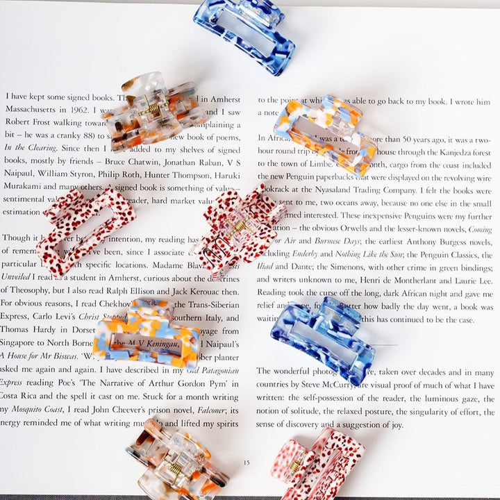 Bo Mini - Vierkante Clip - Blossoms Beauty