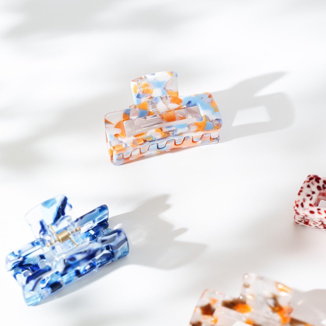 Bo Mini - Vierkante Clip - Blossoms Beauty