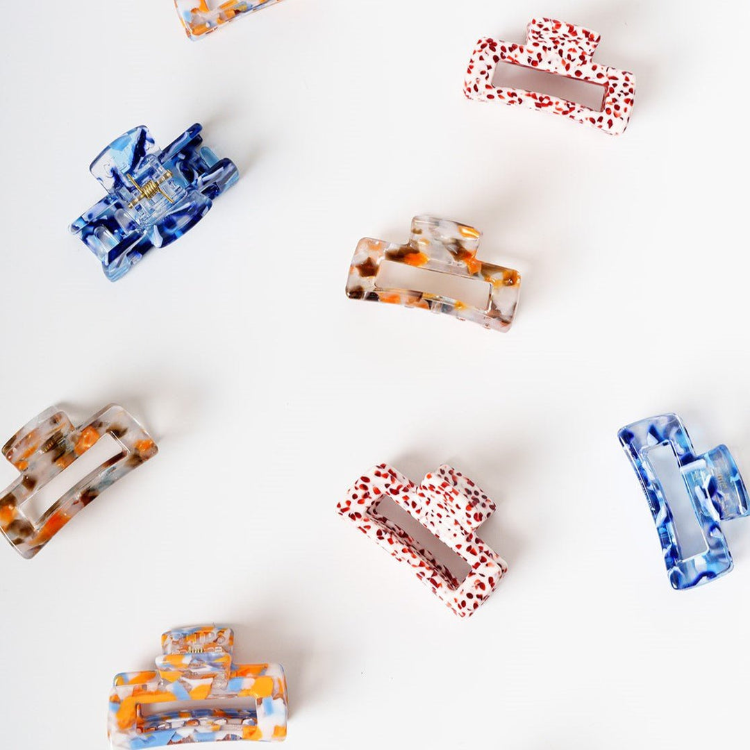 Bo Mini - Vierkante Clip - Blossoms Beauty