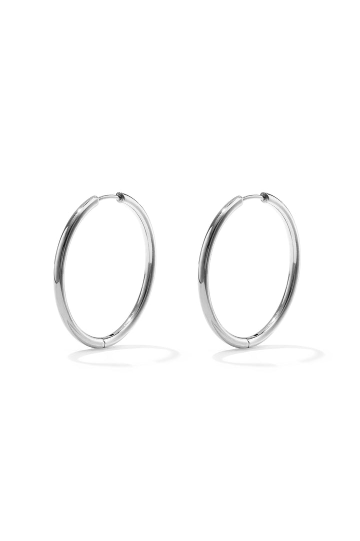 RVS oorbellen hoops klein Goud kleur Stainless Steel
