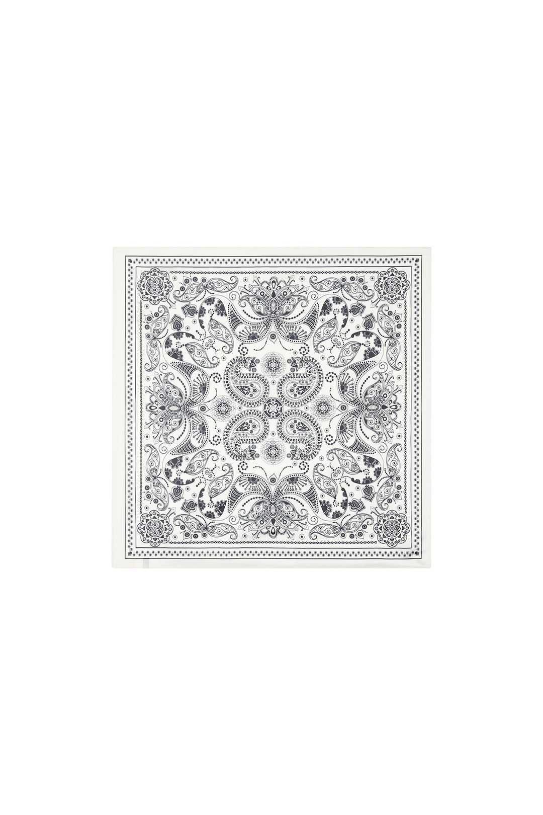 Zomersjaals met paisley-patroon, klassiek polyester, dagelijkse accessoires