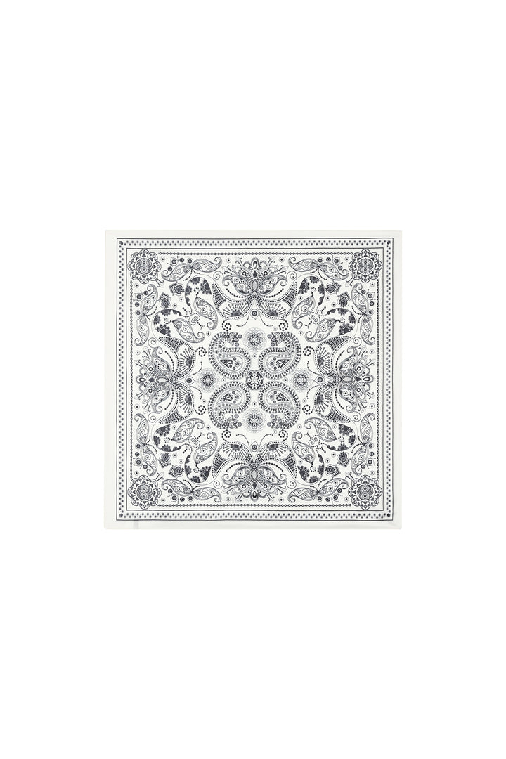 Zomersjaals met paisley-patroon, klassiek polyester, dagelijkse accessoires