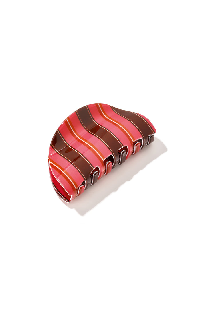 Hair Clips Stripe Daily Pvc Daily Accessories