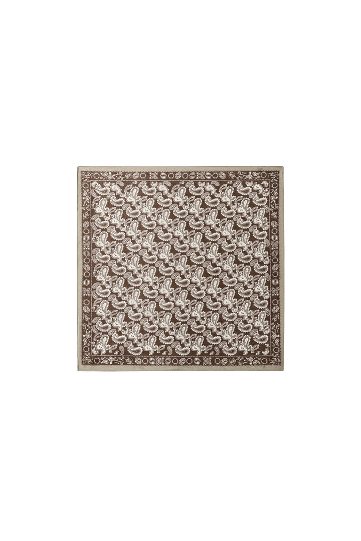 Wintersjaals met paisley-patroon, klassiek fluweel, dagelijkse accessoires