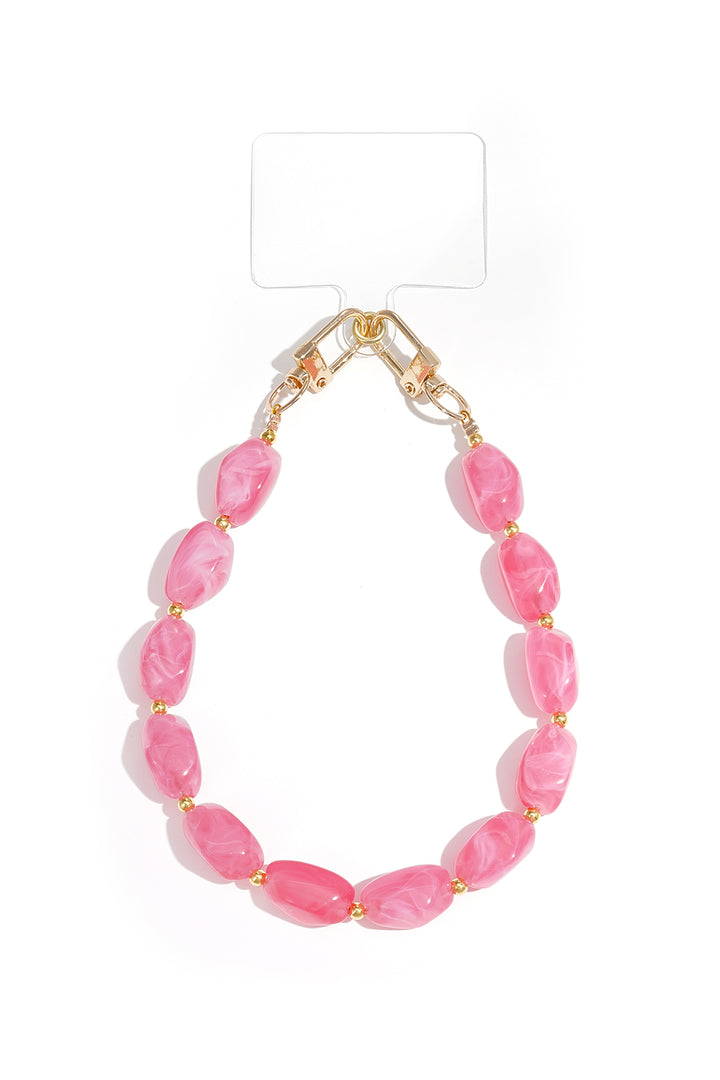 Telefoonketting met kralen, casual acryl, dagelijkse accessoires