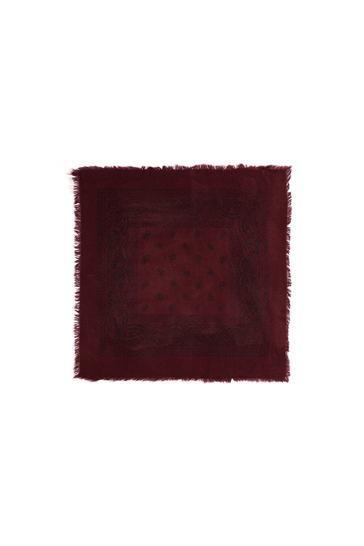 Wintersjaals met paisley-patroon, retro, acryl, dagelijkse accessoires
