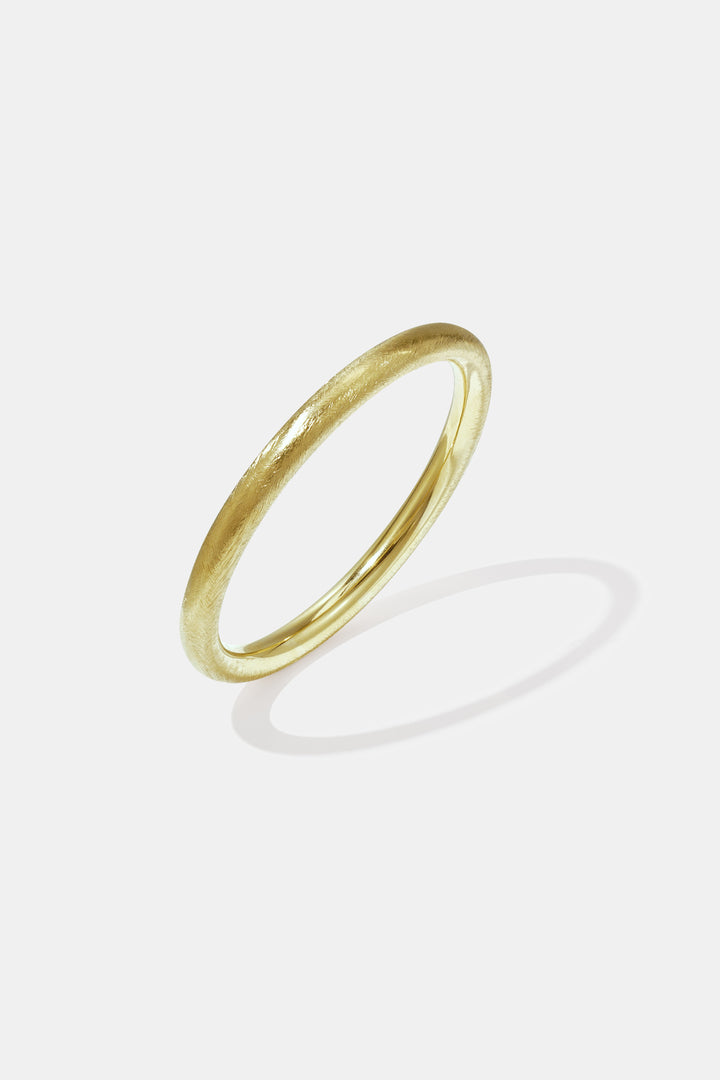 Bangle met brushed effect - 7 mm