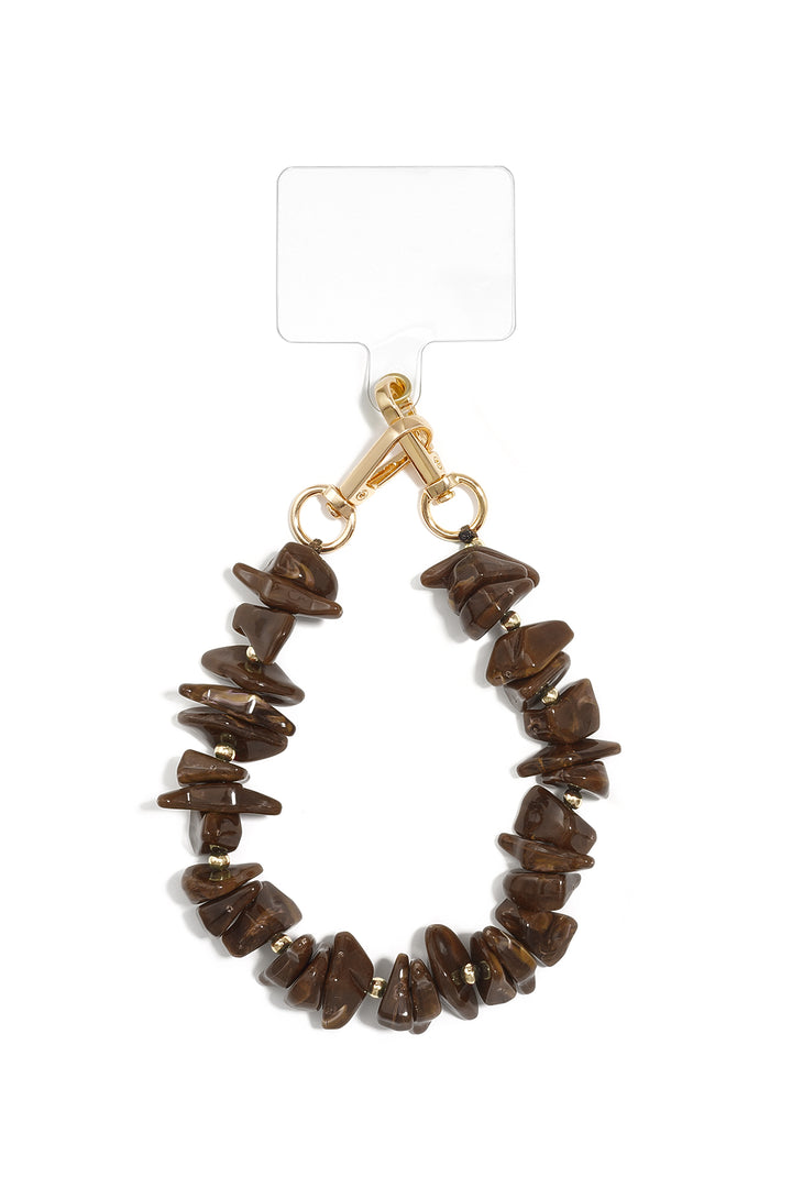 Telefoonketting met kralen, eenvoudige acryl accessoires voor dagelijks gebruik