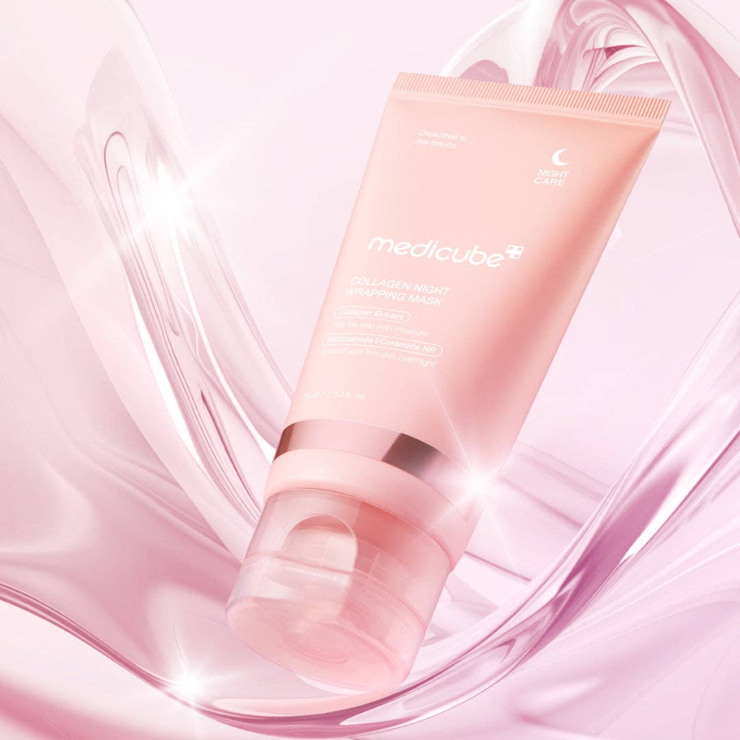 Medicube Collagen Night Wrapping Mask – Overnight glass‑skin ervaring