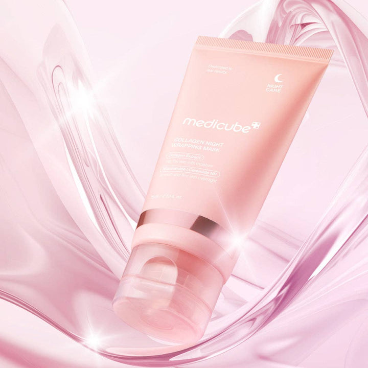 Medicube Collagen Night Wrapping Mask – Overnight glass‑skin ervaring