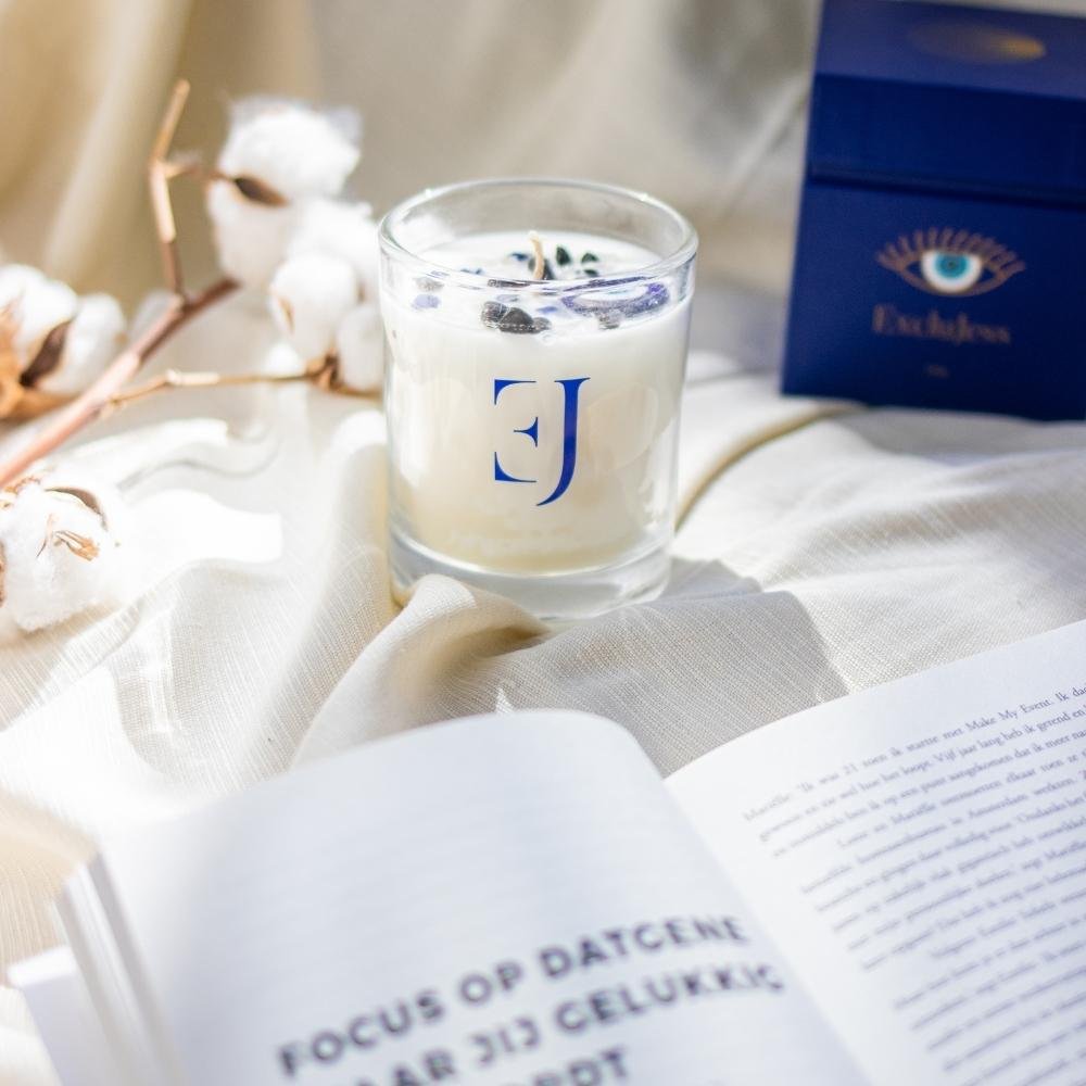 Evil Eye Geurkaars - Bescherming en Rust - Blossoms Beauty