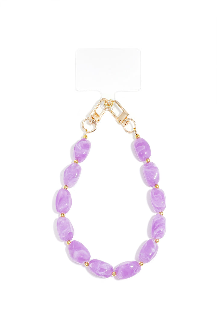 Telefoonketting met kralen, casual acryl, dagelijkse accessoires