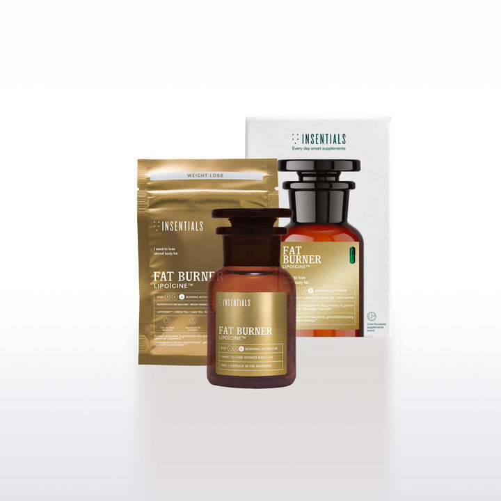 Insentials Fat Burner – Vetmetabolisme &amp; Gewichtsbeheersing – 30 capsules Jar+Refill